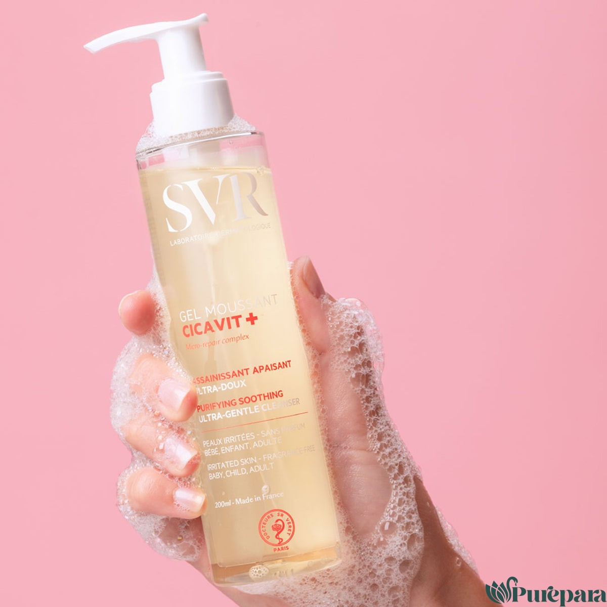 SVR CICAVIT GEL MOUSSANT 200ML – Image 2