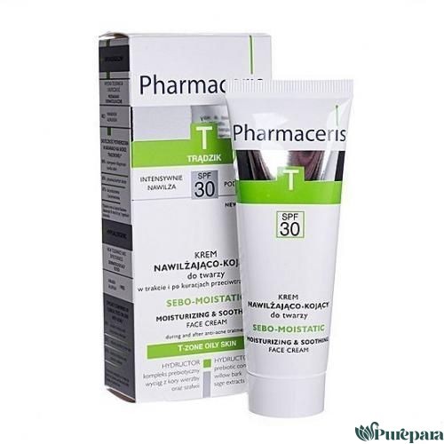 Pharmaceris T Sebo-Moistatic Crème Hydratante SPF30