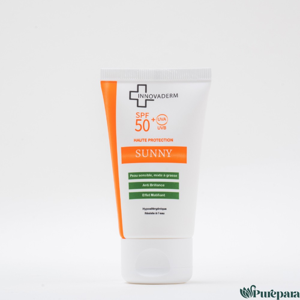 INNOVADERM ECRAN SUNNY ANTI-BRILLANCE SPF50+ 50ML