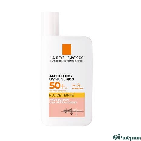 Anthelios UVMUNE 400 Crème Solaire fluide invisible teintée 50ML