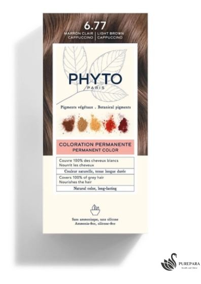 PHYTO 6.77 Chatain clair cappucciono