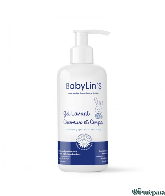 BABYLIN'S gel lavant cheveux et corps 500ML