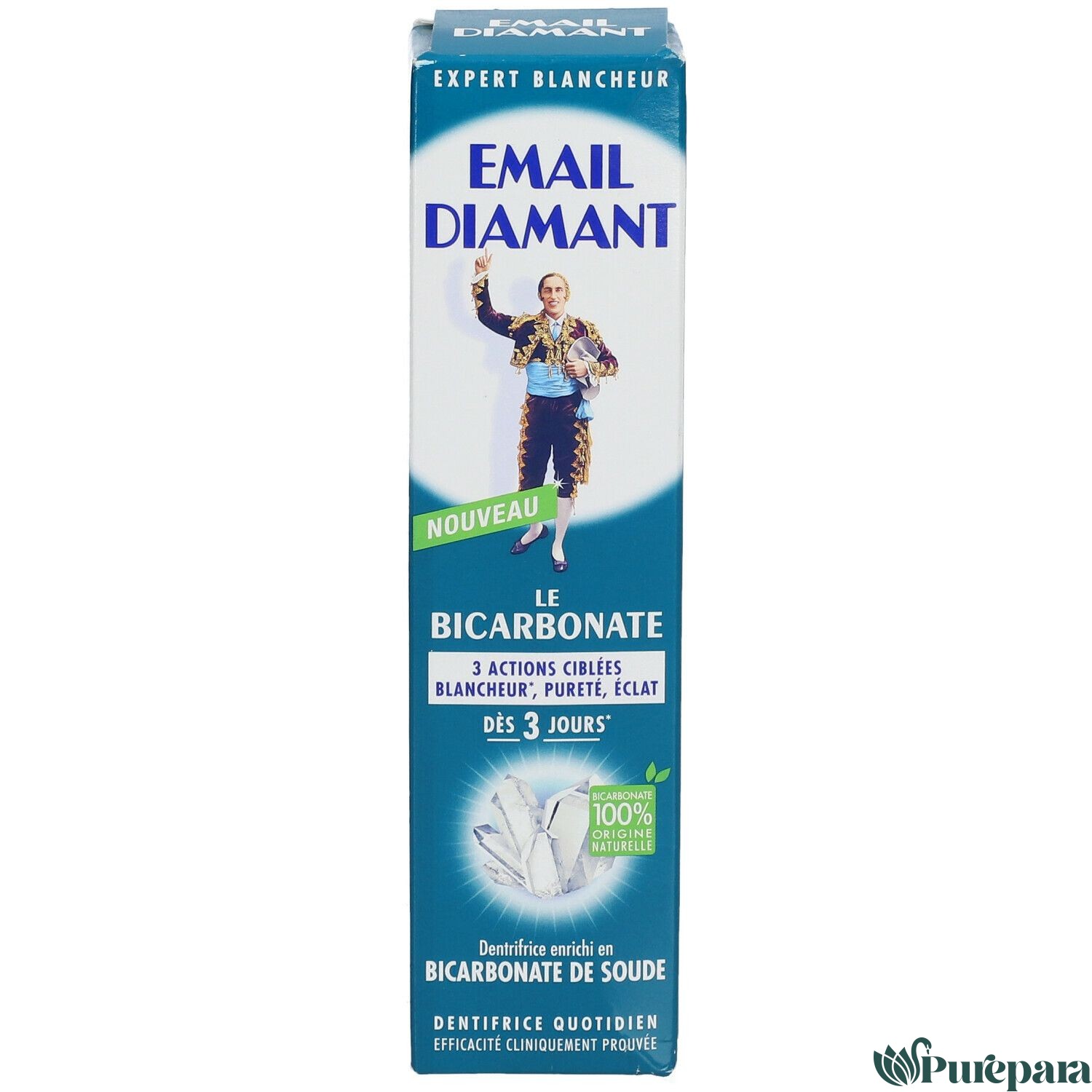 Email Diamant Le Bicarbonate Dentifrice