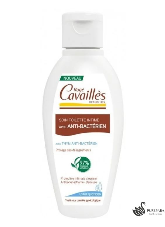 ROGE CAVAILLES GEL INTIME ANTI BACTERIEN 100ML