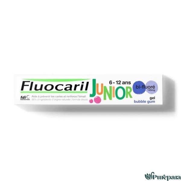 FLUOCARIL Dentifrice Junior Gel Bubble Gum 145mg