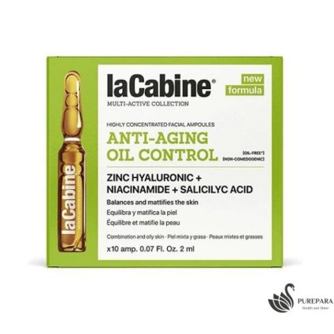 La Cabine Oil Control Ampoule 10x2ml