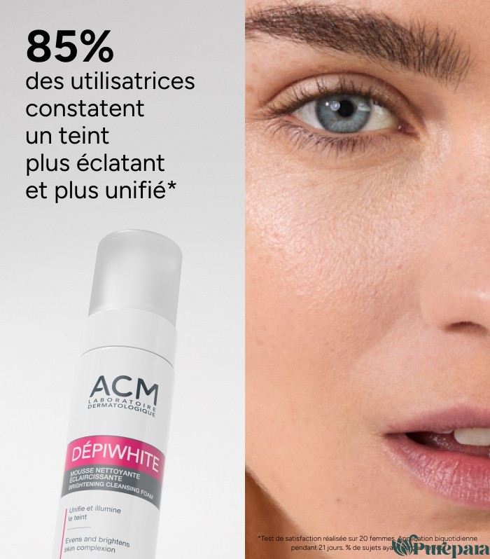 ACM DÉPIWHITE Mousse Nettoyante Éclaircissante 200ML – Image 2