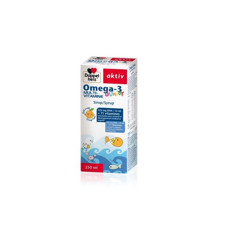 Doppelherz AKTIV OMEGA 3 JUNIOR 250ML