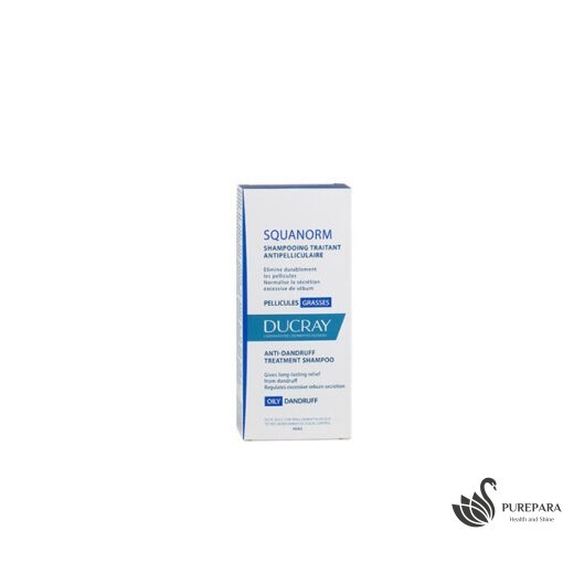 DUCRAY SQUANORM PELLICULES GRASSES 200ML