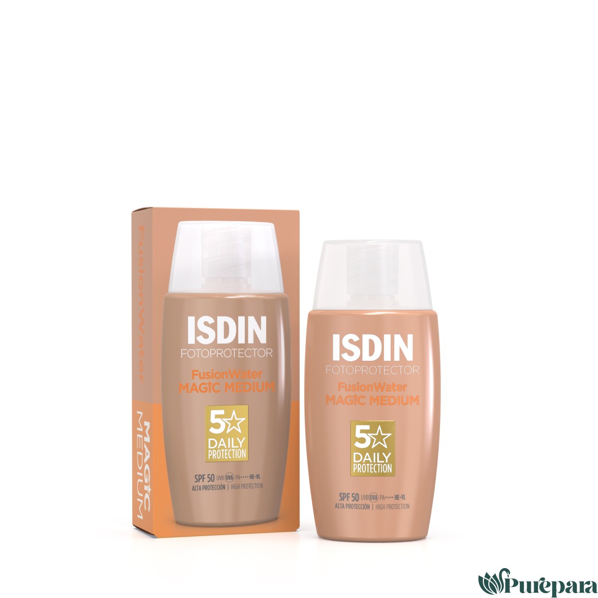 ISDIN Fotoprotector Fusion Water MAGIC Medium SPF 50