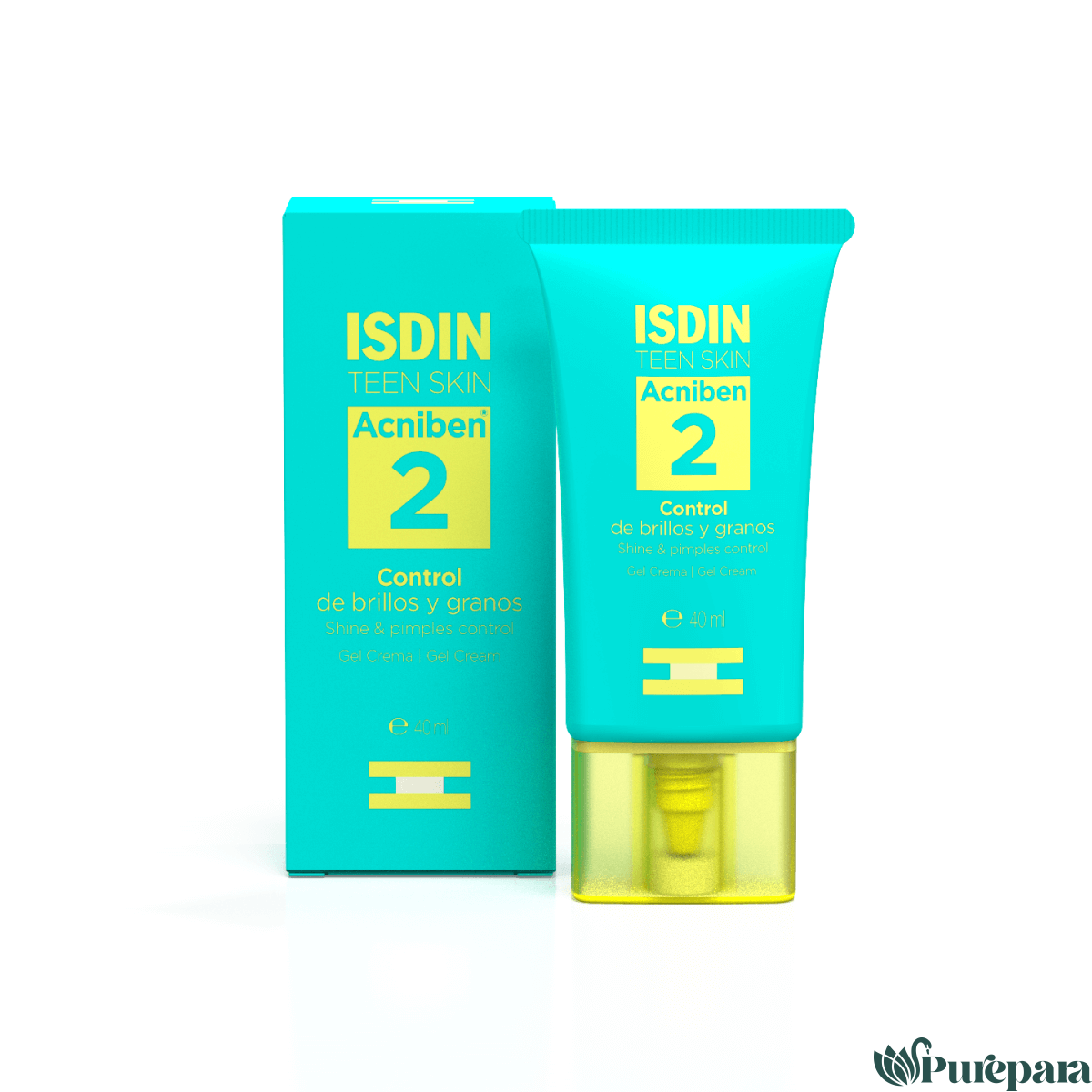 ISDIN Acniben gel créme Contrôle  brillance et boutons 40 ML