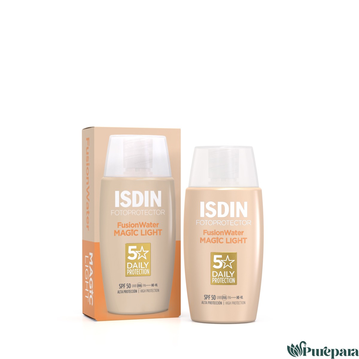ISDIN Fotoprotector Fusion Water MAGIC Light SPF 50 50ML