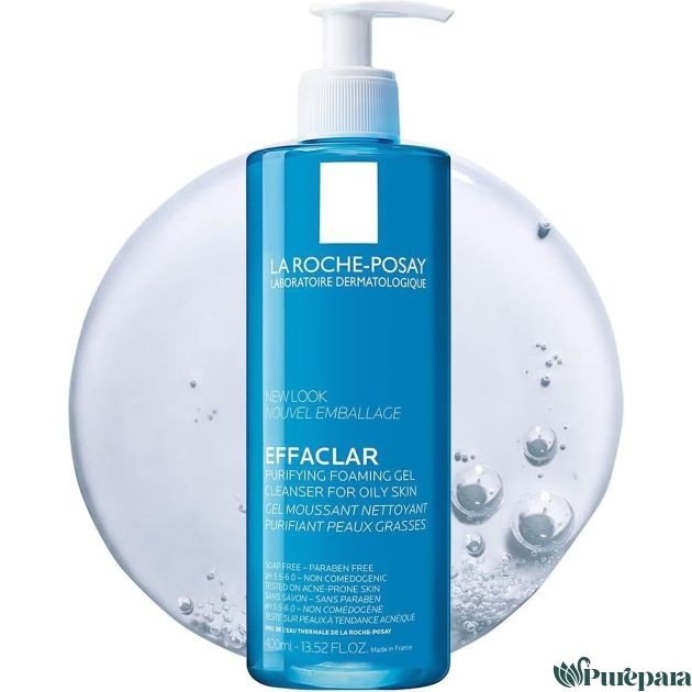 LA ROCHE-POSAY EFFACLAR GEL MOUSSANT NETTOYANT 400ML