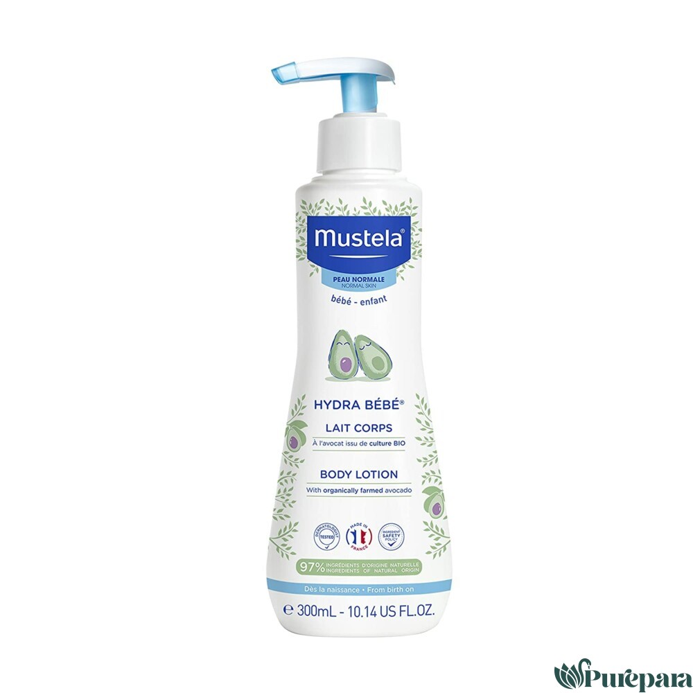 MUSTELA Hydra Bebe Lait Corps Peaux Normales 300ml