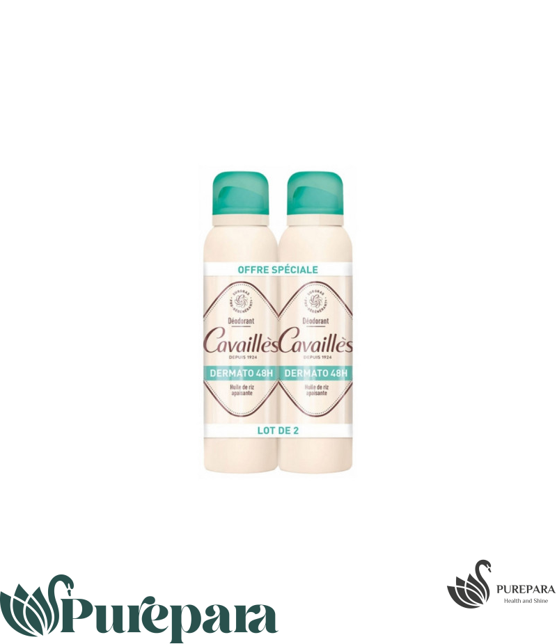 ROGE CAVAILLES PACK DEO DERMATO SPRAY 150ML LOT DE 2