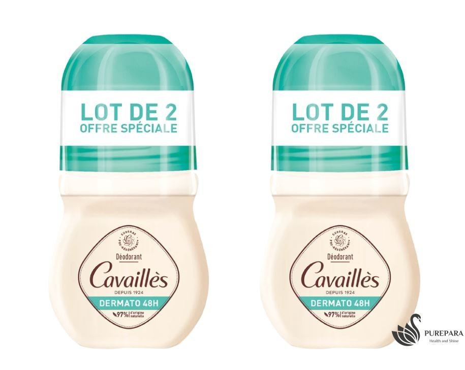 ROGE CAVAILLES PACK DEO DERMATO ROLL ON 50ML LOT DE 2