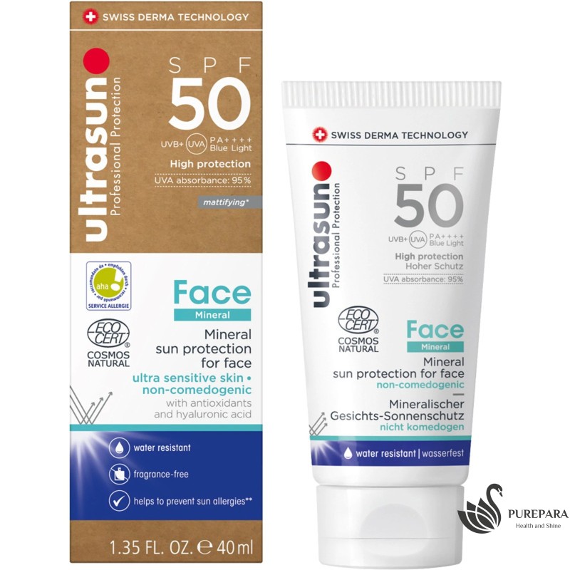 ULTRASUN FACE MINERAL SPF50+ 40ML