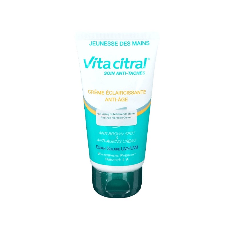 VITA CITRAL Soin Anti Taches Creme Eclaircissante Mains Anti Âge 75ml