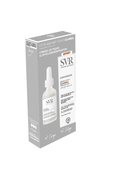 SVR COFFRET CLAIRIAL AMPOULE C + CREME LIGHT CC GRATUIT