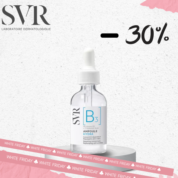 SVR Ampoule B3 Hydra – Sérum Réparateur & Hydratant (–30%)