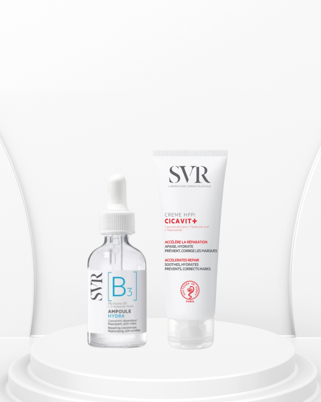 Duo Hydratation & Réparation Peau Déshydratée