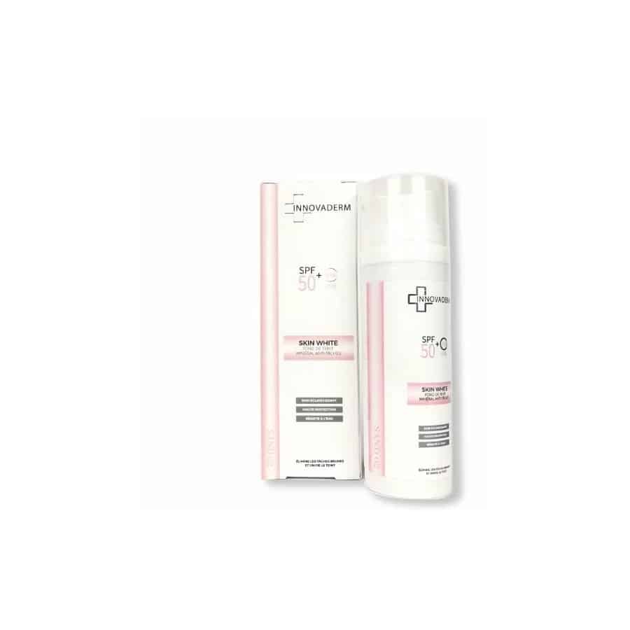 INNOVADERM SKIN WHITE Fond de Teint Mineral Anti taches – Medium 1.5