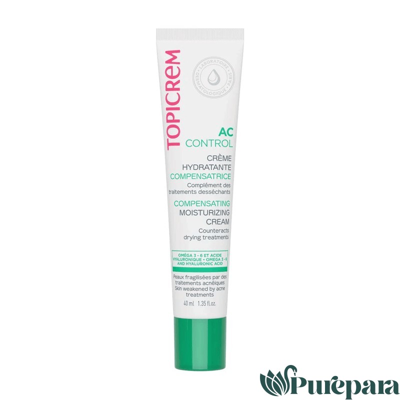 TOPICREM AC CONTROL CREME HYDRATANTE COMPENSATRICE 40ML