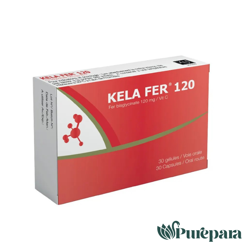 XEN KELA FER 120 MG 30 CAPSULES