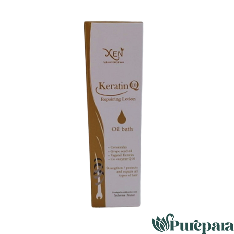 XEN KERATIN Q10 BAIN D'HUILE POUR CHEVEUX 60ML