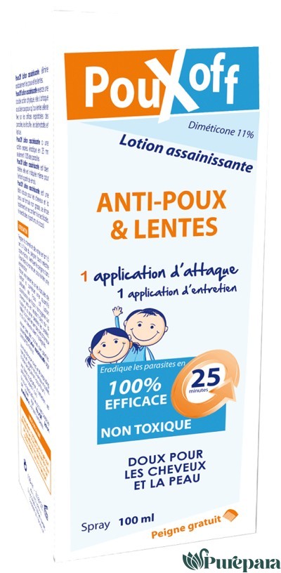 XEN POUXOFF LOTION ANTI POUX SPRAY ENFANTS 100ML