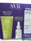 SVR COFFRET SEBIACLEAR GEL MOUSSANT 200ML+AMPOULE FLASH AZ+ECRAN OFFERT