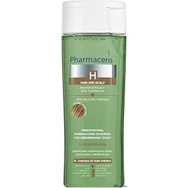 PHARMACERIS SHAMPOOING NORMALISANT CHEVEUX GRAS H-SEBOPURINE 250 ML