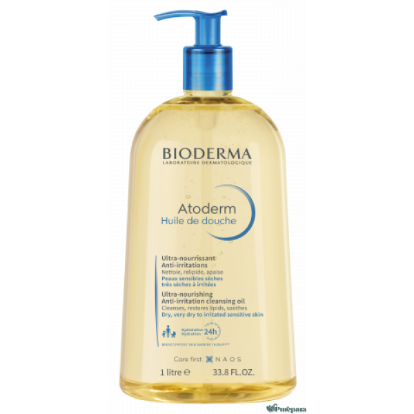 Bioderma Atoderm Huile de douche 1L