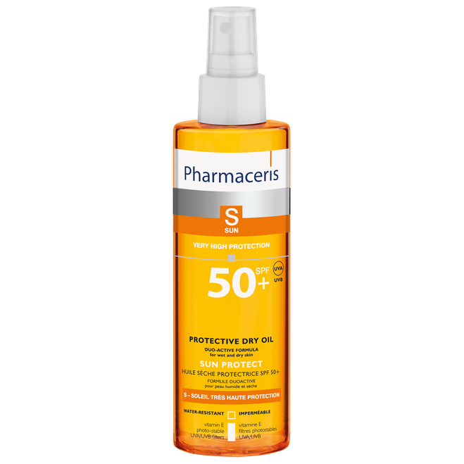 PHARMACERIS S HUILE SECHE SPF 50+ 200ML