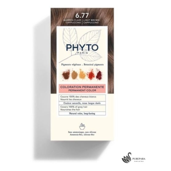 PHYTO 6.77 Chatain clair cappucciono