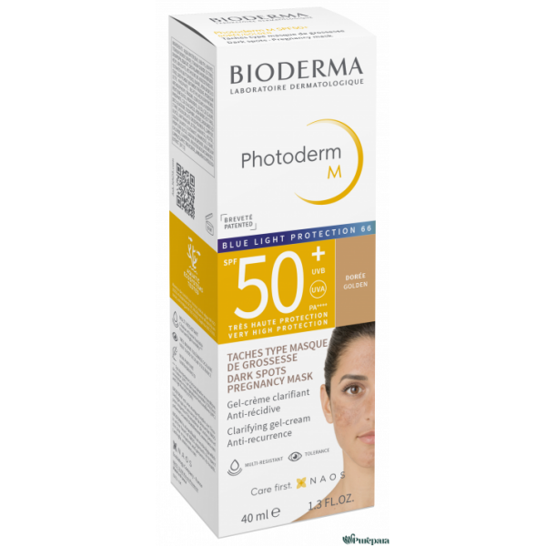 BIODERMA   Photoderm M SPF50+ dorée 40 ML