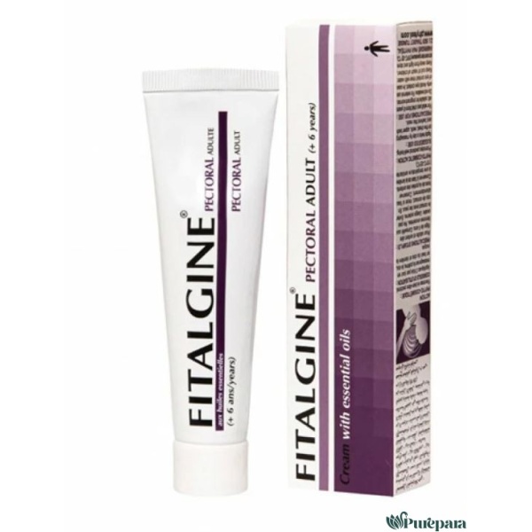 PHYTÉAL FITALGINE PECTORAL ADULTE CRÈME AUX HUILES ESSENTIELLES 50 ML