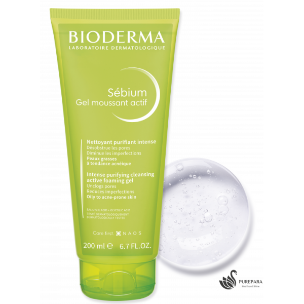 Bioderma Sebium Gel moussant actif 200ML