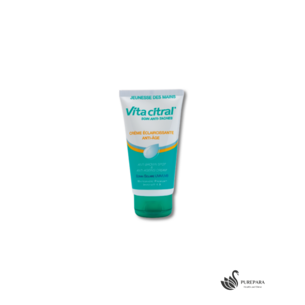 VITA CITRAL Soin Anti Taches Creme Eclaircissante Mains Anti Âge 75ml