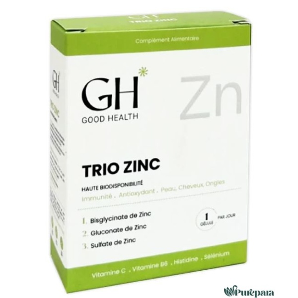 GOOD HEALTH TRIO ZINC