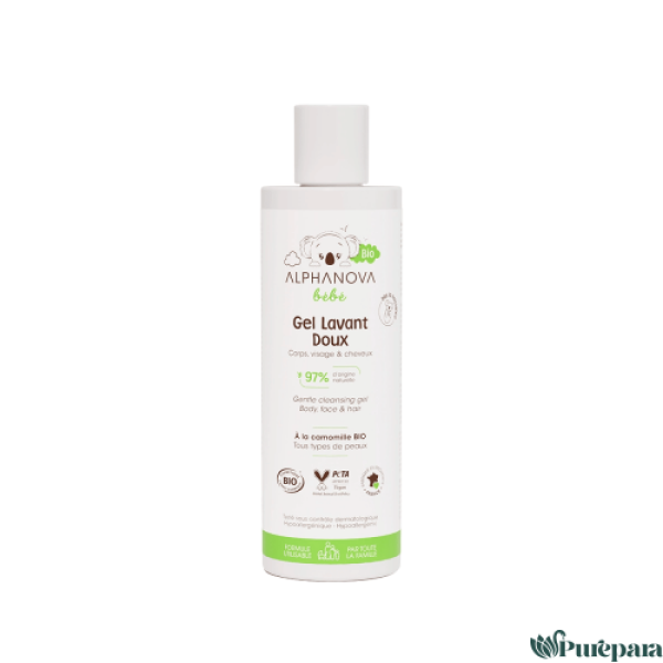 ALPHANOVA GEL LAVANT DOUX BIO 200ML