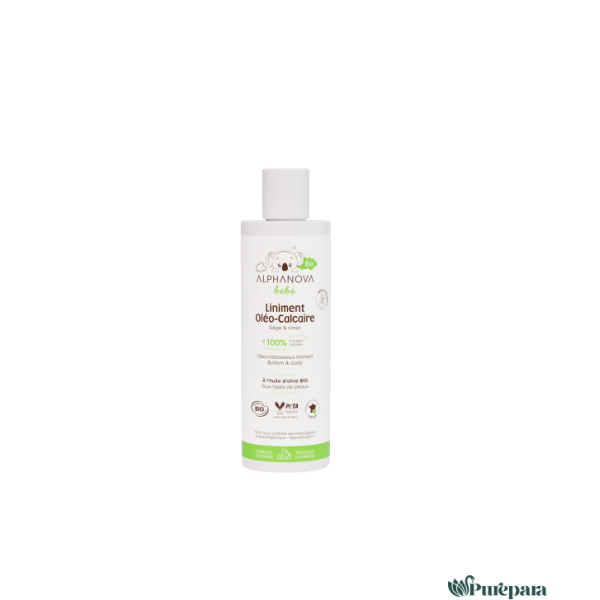 ALPHANOVA LINIMENT OLEOCALCAIRE BIO 200ML
