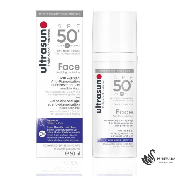 ULTRASUN FACE FLUIDE ANTI-PIGMENT SPF50+ 50ML