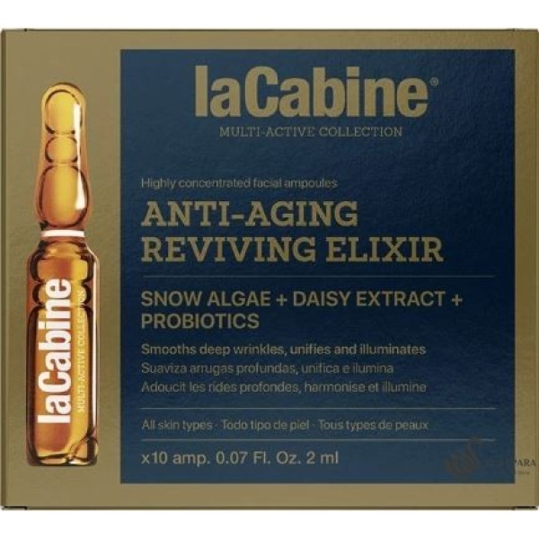 La cabine ANTI-AGING REVIVING ELIXIR AMPOULE 10X2ML