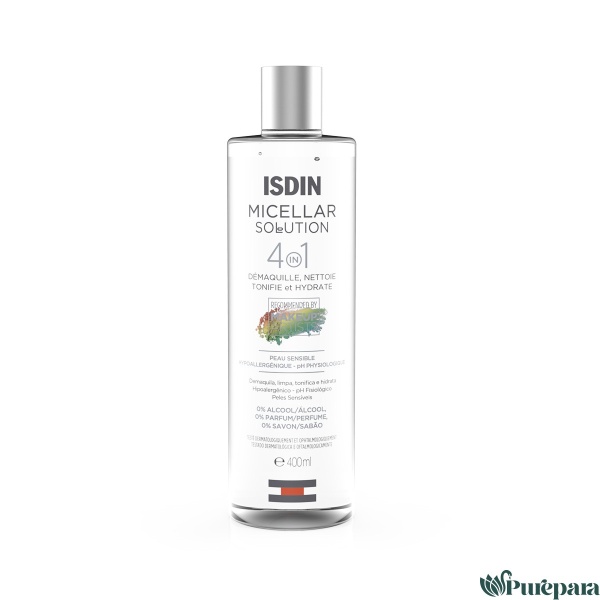 ISDIN Micellar Solution Nettoyant visage hydratant 500ML