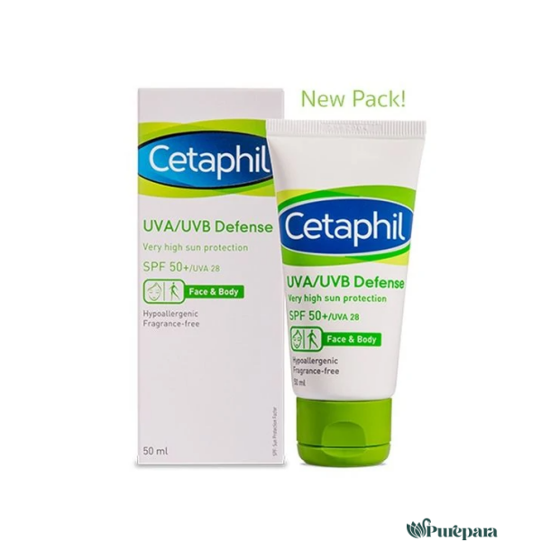 CETAPHIL ECRAN UVA/UVB DEFENSE SPF 50+ 50ML