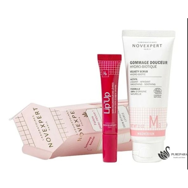 NOVEXPERT COFFRET GOMMAGE DOUCEUR +LIPUP