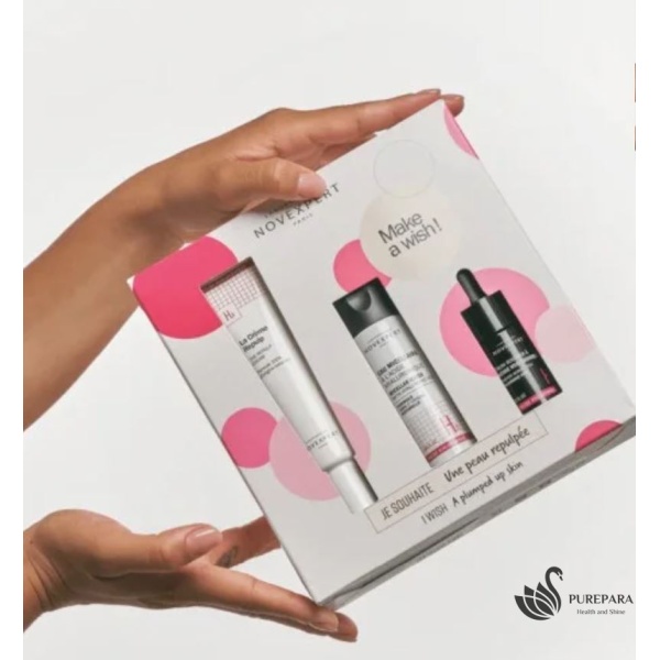 NOVEXPERT COFFRET CREME REPULP+EAU MICELLAIRE+BOOSTER HA