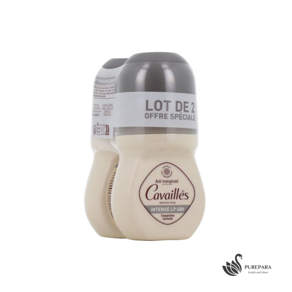 ROGE CAVAILLES PACK DEO INTENSE LP ROLL ON 50ML LOT DE 2