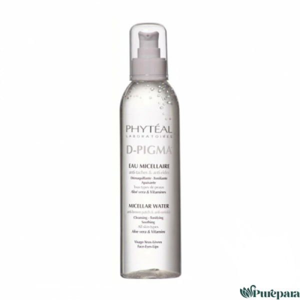 PHYTÉAL DPIGMA EAU MICELLAIRE À L’ALOÉ VERA 250 ML